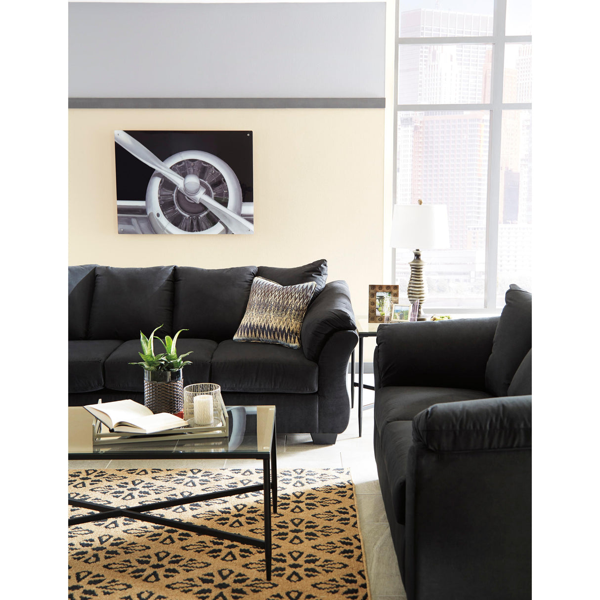  Signature Design by Ashley Darcy Stationary Fabric Sofa 7500838 IMAGE 5
