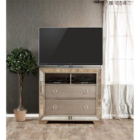  Furniture of America Loraine 2-Drawer Media Chest CM7195TV IMAGE 3