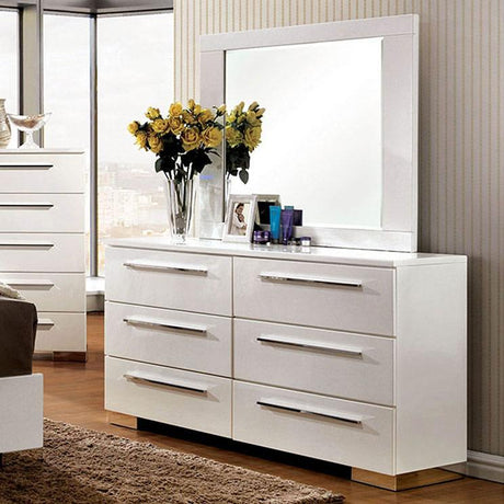  Furniture of America Clementine 6-Drawer Dresser CM7201D IMAGE 4