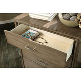  Furniture of America Enrico 3-Drawer Media Chest CM7068GY-TV IMAGE 3