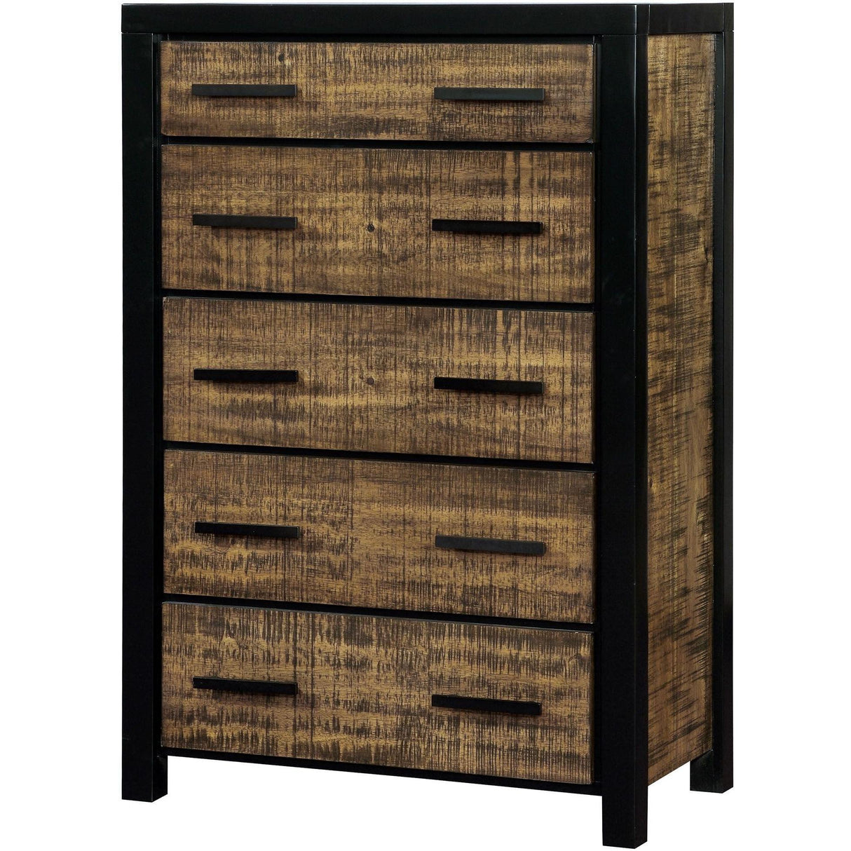  Furniture of America Hamberg 5-Drawer Chest CM7693C IMAGE 1