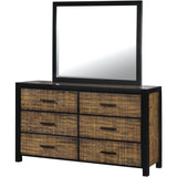  Furniture of America Hamberg 6-Drawer Dresser CM7693D IMAGE 3