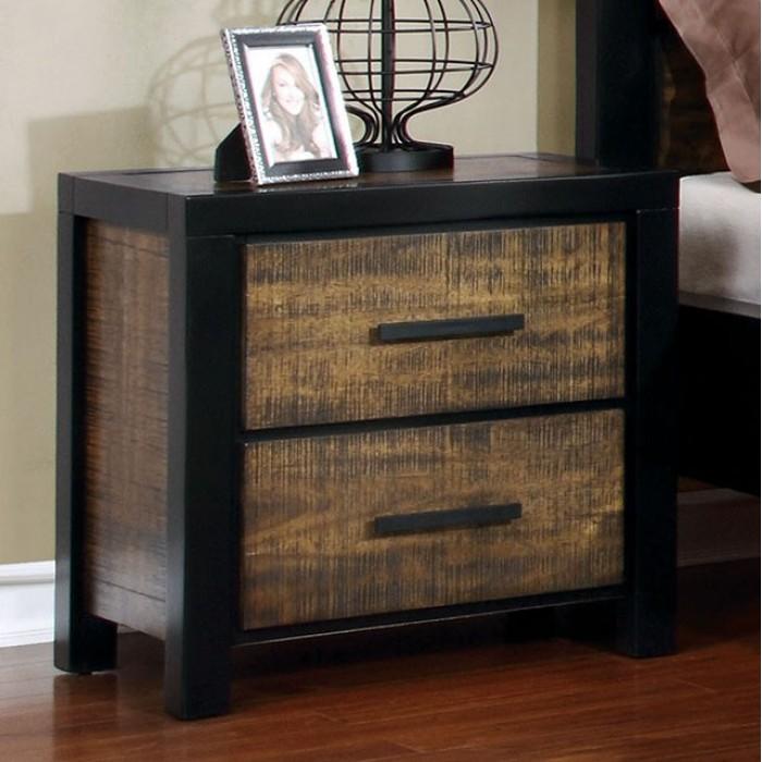  Furniture of America Hamberg 2-Drawer Nightstand CM7693N IMAGE 2