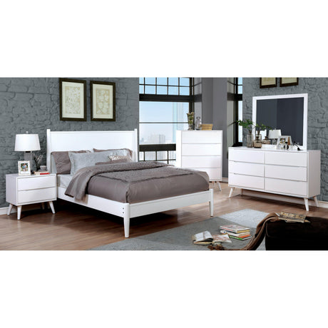  Furniture of America Lennart 2-Drawer Nightstand CM7386WH-N IMAGE 4