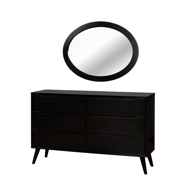  Furniture of America Lennart 6-Drawer Dresser CM7386BK-D IMAGE 5