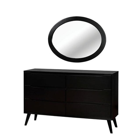  Furniture of America Lennart 6-Drawer Dresser CM7386BK-D IMAGE 5