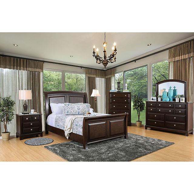  Furniture of America Litchville 4-Drawer Media Chest CM7383TV IMAGE 2