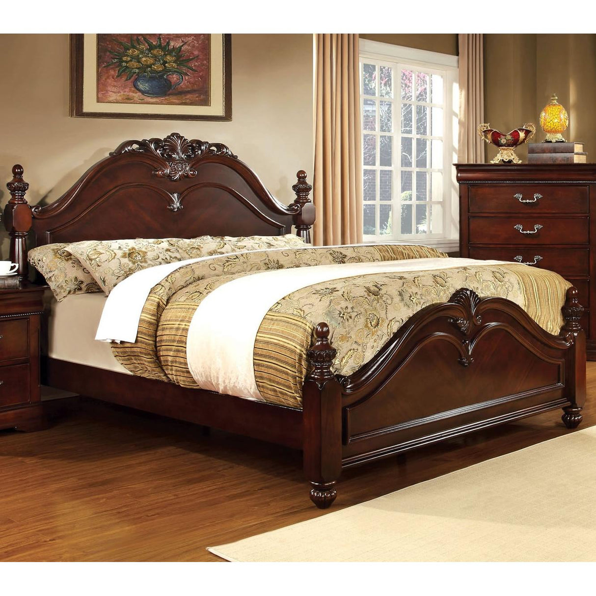  Furniture of America Mandura CM7260CK California King Bed IMAGE 1