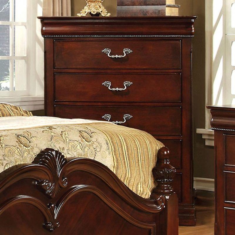  Furniture of America Mandura 5-Drawer Chest CM7260C IMAGE 3