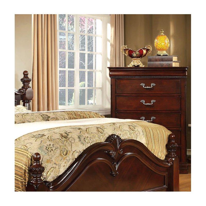  Furniture of America Mandura 5-Drawer Chest CM7260C IMAGE 4