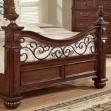  Furniture of America Landaluce California King Poster Bed CM7811CK-BED IMAGE 3