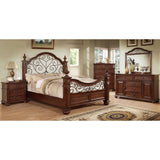  Furniture of America Landaluce California King Poster Bed CM7811CK-BED IMAGE 4