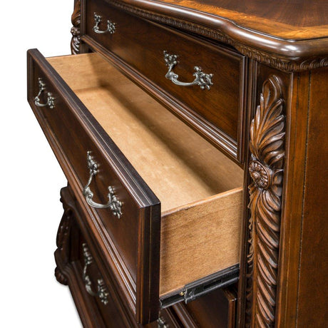  Furniture of America Arthur 5-Drawer Chest CM7587C IMAGE 3