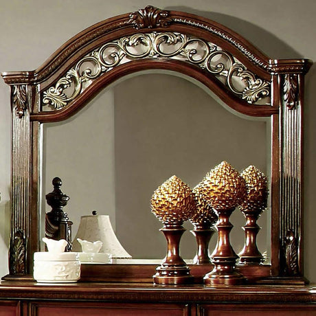  Furniture of America Arthur Dresser Mirror CM7587M IMAGE 2