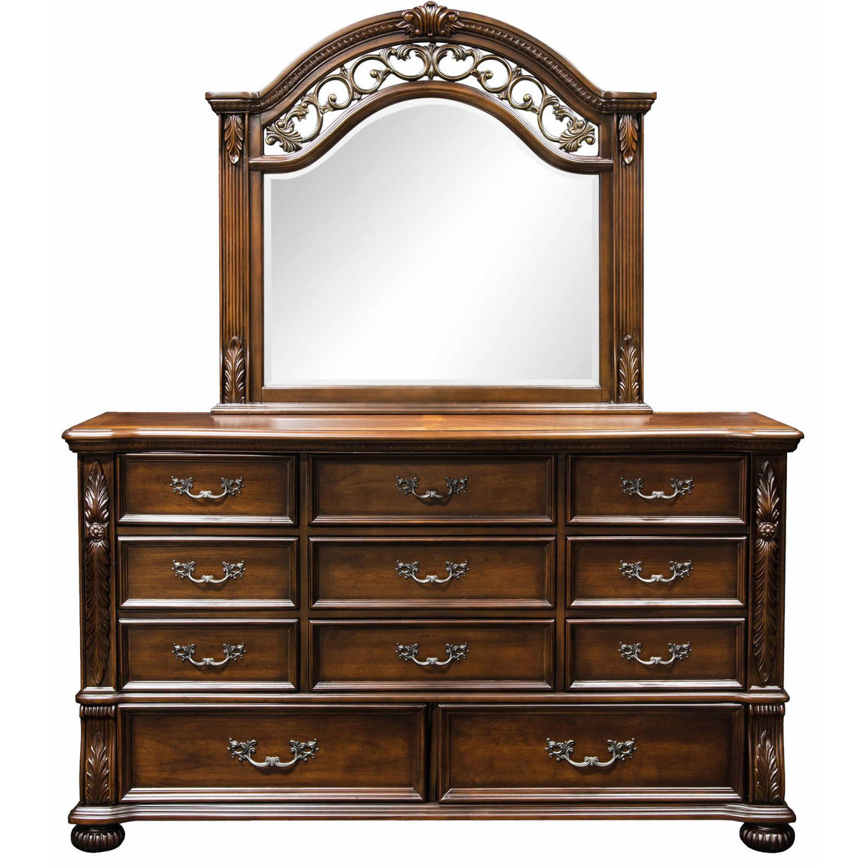  Furniture of America Arthur Dresser Mirror CM7587M IMAGE 3