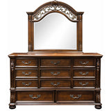  Furniture of America Arthur Dresser Mirror CM7587M IMAGE 3