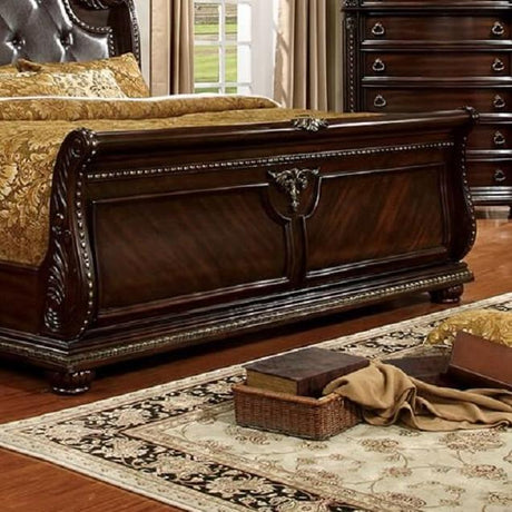  Furniture of America Fromberg Queen Sleigh Bed CM7670Q-BED IMAGE 3