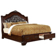  Furniture of America Edinburg King Panel Bed CM7672EK-BED IMAGE 1
