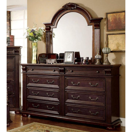  Furniture of America Esperia Arched Dresser Mirror CM7711M IMAGE 4