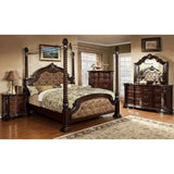  Furniture of America Monte Vista II King Poster Canopy Bed CM7296DA-C-EK-BED IMAGE 4