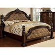  Furniture of America Monte Vista I King Poster Bed CM7296DA-EK-BED IMAGE 1
