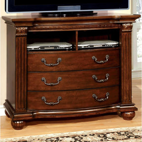  Furniture of America Grandom 3-Drawer Media Chest CM7736TV IMAGE 1