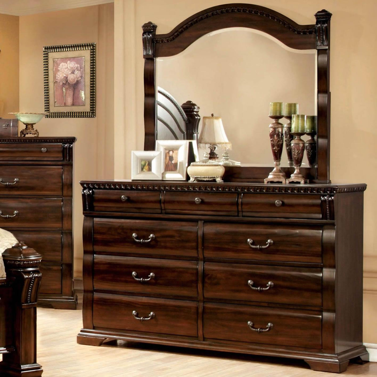  Furniture of America Burleigh 9-Drawer Dresser CM7791D IMAGE 4