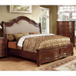  Furniture of America Bellavista Queen Sleigh Bed CM7350Q-BED IMAGE 1