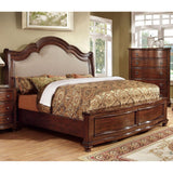 Furniture of America Bellavista Queen Sleigh Bed CM7350Q-BED IMAGE 1