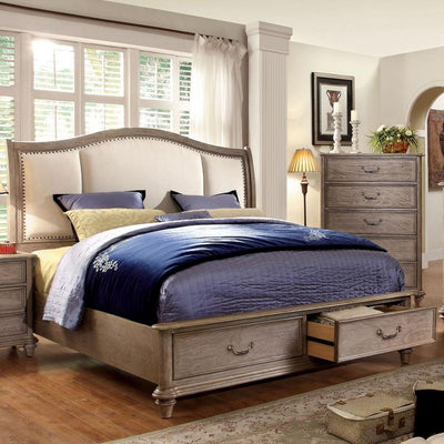  Furniture of America Belgrade CM7614Q Queen Bed IMAGE 1