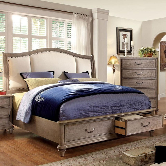  Furniture of America Belgrade CM7614Q Queen Bed IMAGE 1