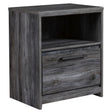  Signature Design by Ashley Baystorm 1-Drawer Nightstand B221-91 IMAGE 1