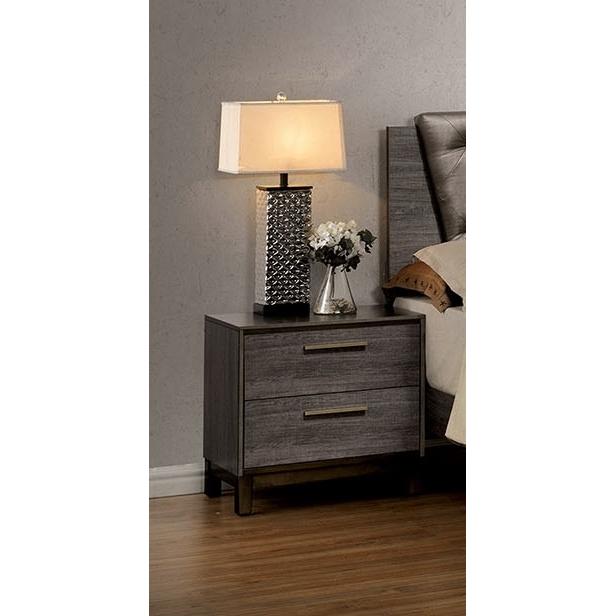  Furniture of America Manvel 2-Drawer Nightstand CM7867N IMAGE 3