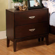  Furniture of America Crystal Lake 2-Drawer Nightstand CM7910N IMAGE 1
