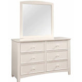  Furniture of America Omnus 6-Drawer Kids Dresser CM7905WH-D IMAGE 2