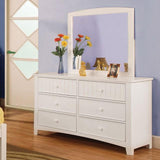  Furniture of America Omnus 6-Drawer Kids Dresser CM7905WH-D IMAGE 3