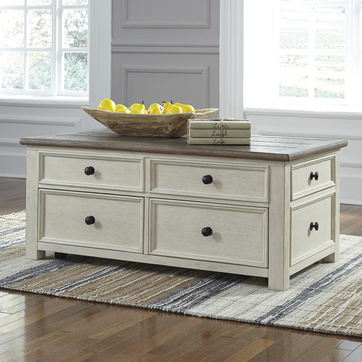  Signature Design by Ashley Bolanburg Lift Top Cocktail Table T637-20 IMAGE 3