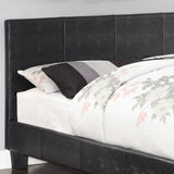  Furniture of America Wallen Twin Upholstered Panel Bed CM7793BK-T-BED IMAGE 2