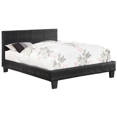  Furniture of America Wallen Full Upholstered Panel Bed CM7793BK-F-BED IMAGE 1
