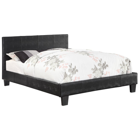  Furniture of America Wallen Full Upholstered Panel Bed CM7793BK-F-BED IMAGE 1