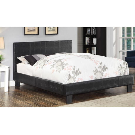  Furniture of America Wallen Full Upholstered Panel Bed CM7793BK-F-BED IMAGE 5