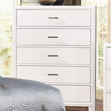  Furniture of America Enrico I 5-Drawer Chest CM7068WH-C IMAGE 1