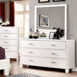  Furniture of America Enrico 6-Drawer Dresser CM7068WH-D IMAGE 2