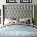  Furniture of America Mira Queen Upholstered Panel Bed CM7055Q-BED IMAGE 2