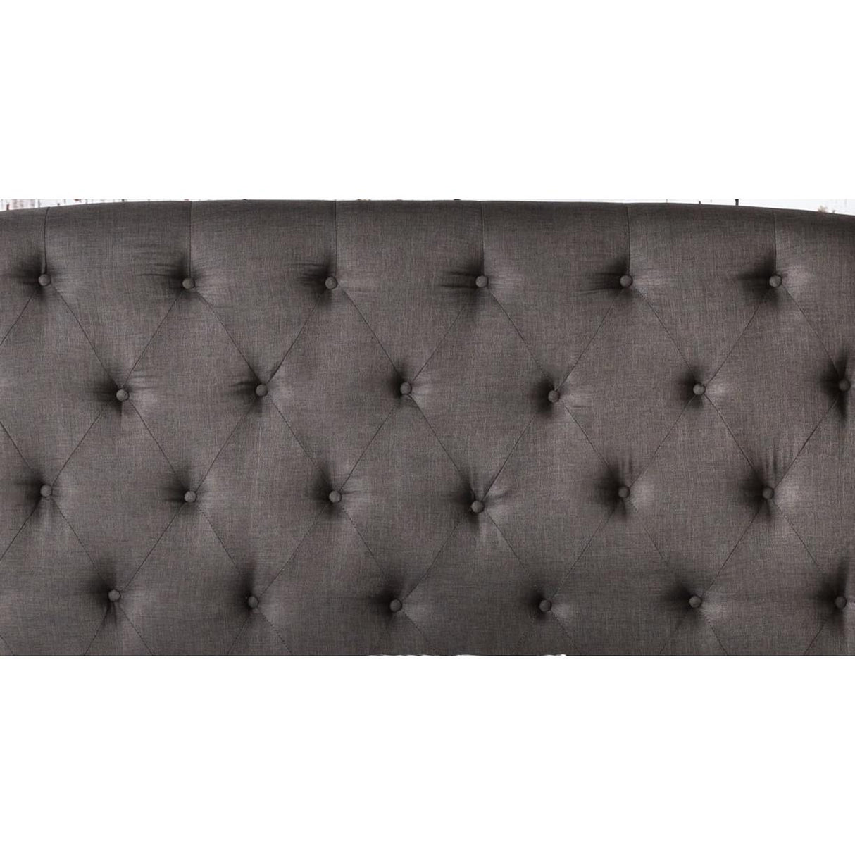  Furniture of America Fontes King Upholstered Panel Bed CM7050GY-EK-BED IMAGE 6