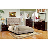  Furniture of America Fontes Queen Upholstered Panel Bed CM7050IV-Q-BED IMAGE 8