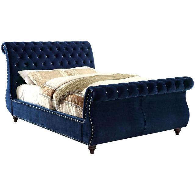  Furniture of America Noella Queen Sleigh Bed CM7128NV-Q-BED IMAGE 1