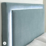  Furniture of America Erglow I King Upholstered Panel Bed CM7695BL-EK-BED IMAGE 3