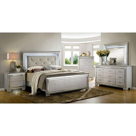  Furniture of America Bellanova CM7979SV-CK California King Bed IMAGE 1