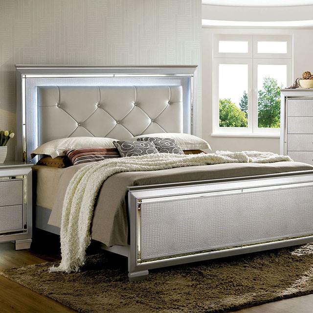  Furniture of America Bellanova CM7979SV-CK California King Bed IMAGE 5